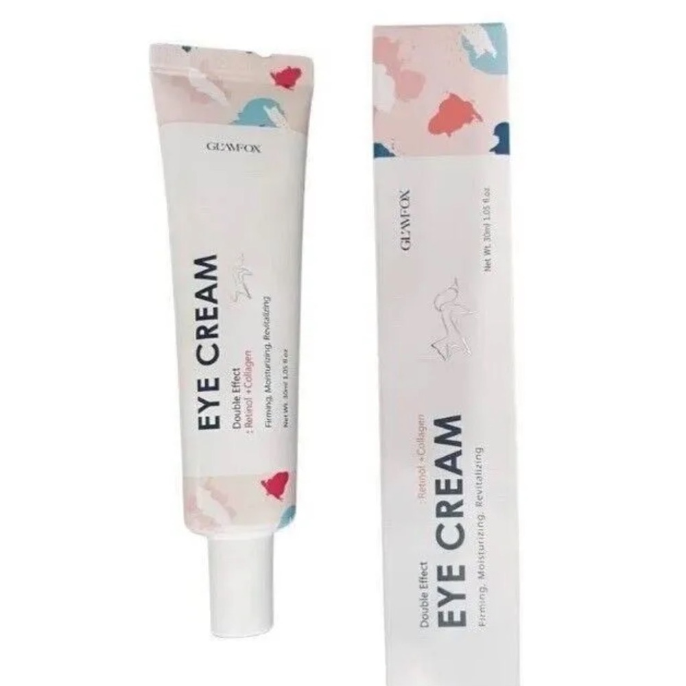 NIB: Glamfox Double Effect Eye Cream - Retinol & Collagen!